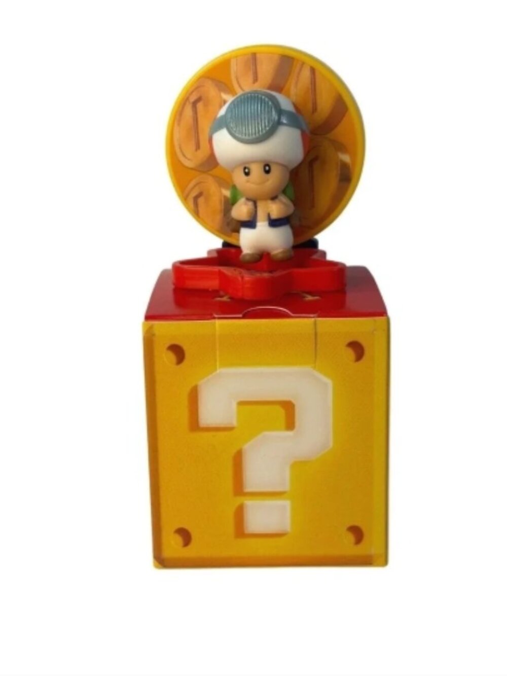 McDonalds Super Mario Galaxy Happy Meal Toys #8 Toad